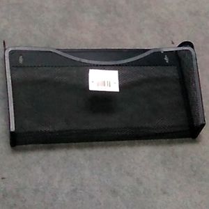 Wall letter file black